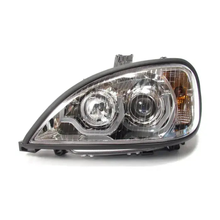 Fortpro Projector Headlight For Freightliner Columbia Chrome
