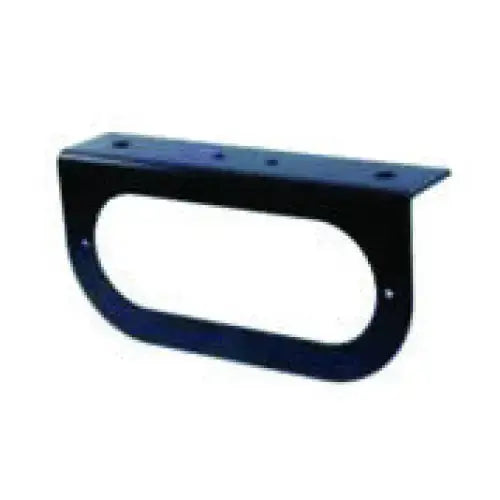 Oval coated steel mounting bracket - Lightning