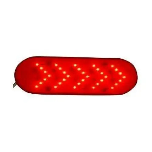 Oval Light - 35 LED Sequential Arrow - Red | F235292 -