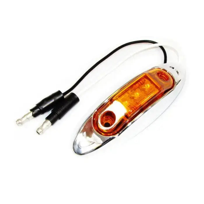 Oval Side Marker Light 3 Led - Amber | F235210 - Lightning