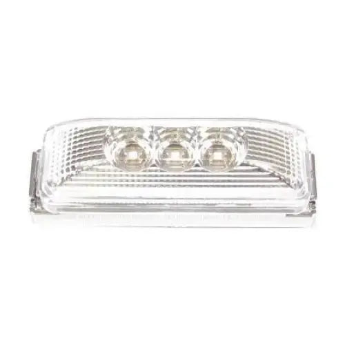 Rectangular Side Marker Light 3 Led - Clear - Red | F235255