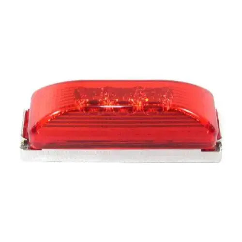 Rectangular Side Marker Light 3 Led - Colored - Red |